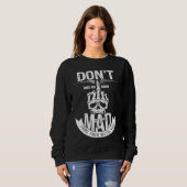 Don't Just Go Away Mad Take This With You Skull Ha Sweatshirt (Vorne ganz)