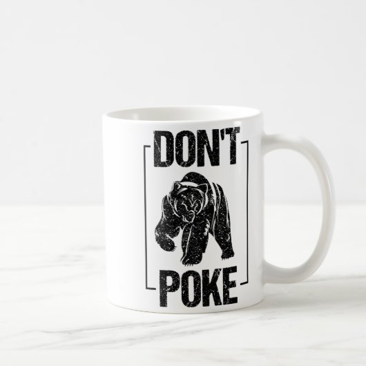 Don't Ke Funny Bear _ Cute Superhero Bear Usa Gift Kaffeetasse (Rechts)