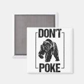 Don't Ke Funny Bear _ Cute Superhero Bear Usa Gift Magnet (Vorderseite/Rückseite)