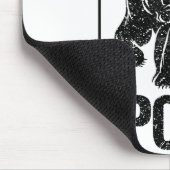 Don't Ke Funny Bear _ Cute Superhero Bear Usa Gift Mousepad (Ecke)