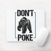 Don't Ke Funny Bear _ Cute Superhero Bear Usa Gift Mousepad (Mit Mouse)
