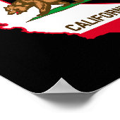 Dont Ke The Bear California Republic Design  Poster (Ecke)