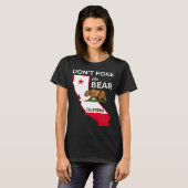 Dont Ke The Bear California Republic Design  T-Shirt (Vorne ganz)