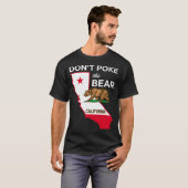 Dont Ke The Bear California Republic Design  T-Shirt (Vorne ganz)