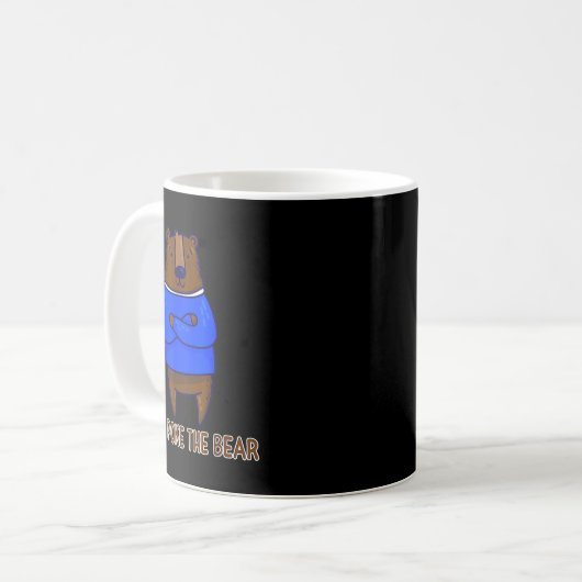Don't Ke The Bear Gift  Kaffeetasse (Vorderseite Links)