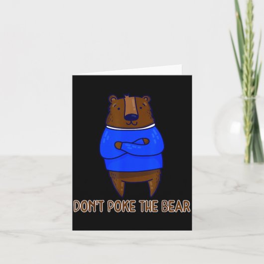Don't Ke The Bear Gift Karte (Vorderseite)