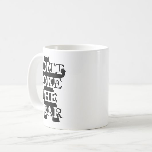 Don't Ke The Bear Kaffeetasse (Vorderseite Links)