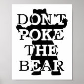 Don't Ke The Bear  Poster (Vorne)
