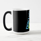 Don't Let Idiots Ruin Your Day Funny Sarcastic Fun Verwandlungstasse (Links)