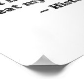 Dont Let Me Repeat Myself History 1 _1  Poster (Ecke)