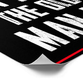 Dont Let The Old Man In  Poster (Ecke)