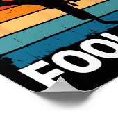 Don't Let The Ponytail Fool You Girl Women Karate  Poster (Ecke)