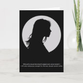 Dont Let The Pretty Face Fool You Karate Taekwondo Karte (Vorderseite)