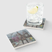 Don't Let The World Tell You Who To Be Steinuntersetzer (Seitenansicht)