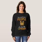 Don't like Capybaras South American Rodent Capybar Sweatshirt (Vorne ganz)