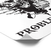 Don't Like Me_ F#ck Off Problem-solved Funny Humor Poster (Ecke)