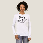 DON'T LIKE ME Tri-Blend SHIRT (Vorderseite voll)