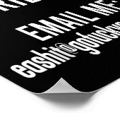 Dont Like My Riding Email Me Ea@goforyourself.com  Poster (Ecke)