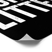 Don't Litter, Anti-litter Slogan Poster (Ecke)