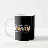 Dont Litter Spay Or Neuter  Kaffeetasse (Links)