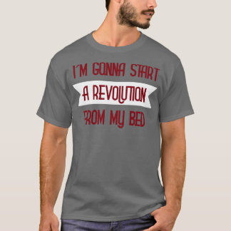 Dont Look Back in Anger burgundy1 T-Shirt