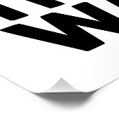 Don't look back poster (Ecke)