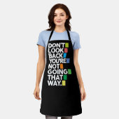 Don't look back schürze (Getragen)