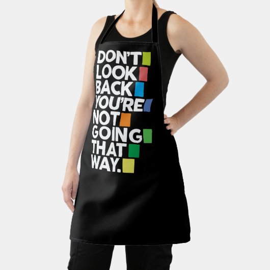 Don't look back schürze (InSitu)