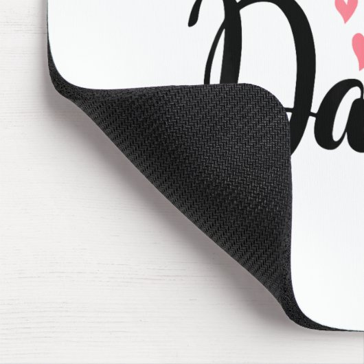 Don't Make Me Act Like My Daddy  Mousepad (Ecke)