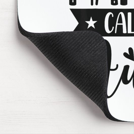 Don't Make Me Call My Auntie Funny Auntie Mousepad (Ecke)