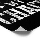 Don't Make Me Call My Chachi Aunt Fun Niece Nephew Poster (Ecke)