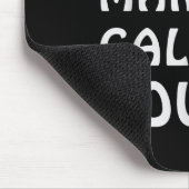 Don't Make Me Call My Cousin Funny Cousins Crew Si Mousepad (Ecke)