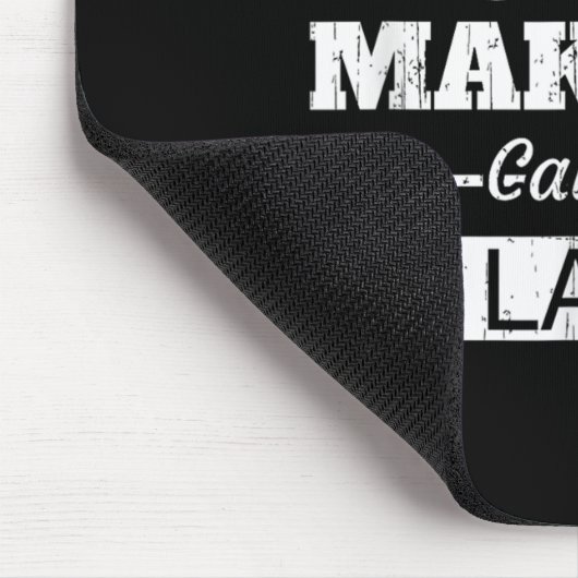 Don't Make Me Call My Lala Grandma Funny Granhild Mousepad (Ecke)