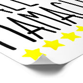 Don't Make Me Call My Mamacita Stylish Mom Kids Qu Poster (Ecke)