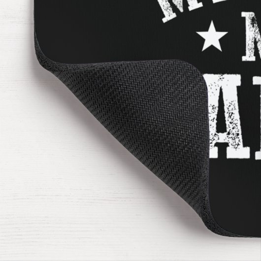 Don't Make Me Call My N Grandma Funny Granhild Mousepad (Ecke)