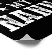 Don't Make Me Call My N Grandma Funny Granhild  Poster (Ecke)