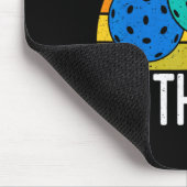 Dont Make Me Come To The Net Funny Ckleball  Mousepad (Ecke)