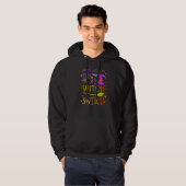 Don't Make Me Flip My Witch Switch Halloween Costu Hoodie (Vorne ganz)