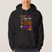 Don't Make Me Flip My Witch Switch Halloween Men W Hoodie (Vorderseite)