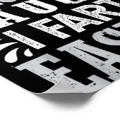 Don't Make Me Laugh I Fart Easily, Laugh Fart Poster (Ecke)