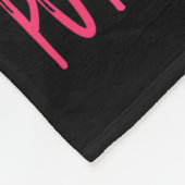 Dont Make Me Put My Foot Down Flamingo Summer Funn Fleecedecke (Ecke)