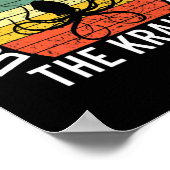 Dont Make Me Release The Kraken Sea Monster Octop Poster (Ecke)