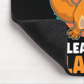 Dont Make Me Release The Platy Loves Duck Bille  Mousepad (Ecke)