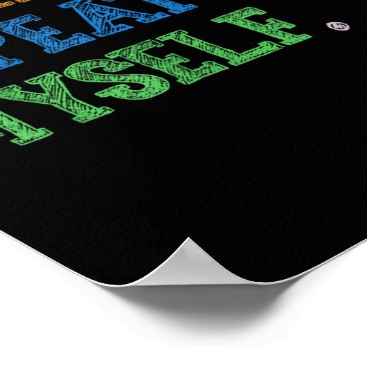 Don't Make Me Repeat Myself Funny History Teacher  Poster (Ecke)