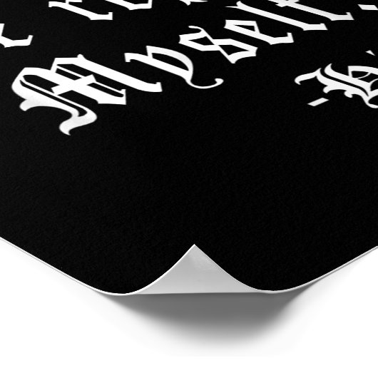 Don't Make Me Repeat Myself Funny History Teacher  Poster (Ecke)