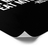 Dont Make Me Repeat Myself History School Teacher  Poster (Ecke)