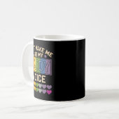 Dont Make Me Use Daddy Voice Gay Rainbow Pride Kaffeetasse (Vorderseite Links)