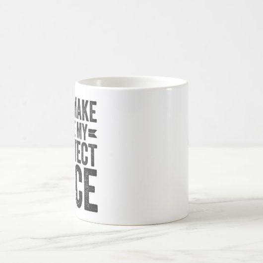 Don't Make Me Use My Architect Voice Kaffeetasse (Mittel)