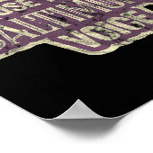 Don't Make Me Use My Baltimore Voice Poster (Ecke)