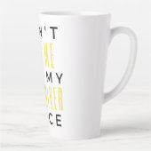 Don't Make Me Use My Bus Driver Voice bl Milchtasse (Rechts)
